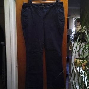 Old Navy Women's Black Cotton Slacks Size 14 Regular